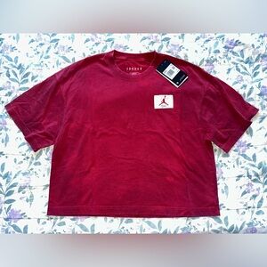 Brand New With Tags Jordan Loose Fit Crop Top Size Xtra Small